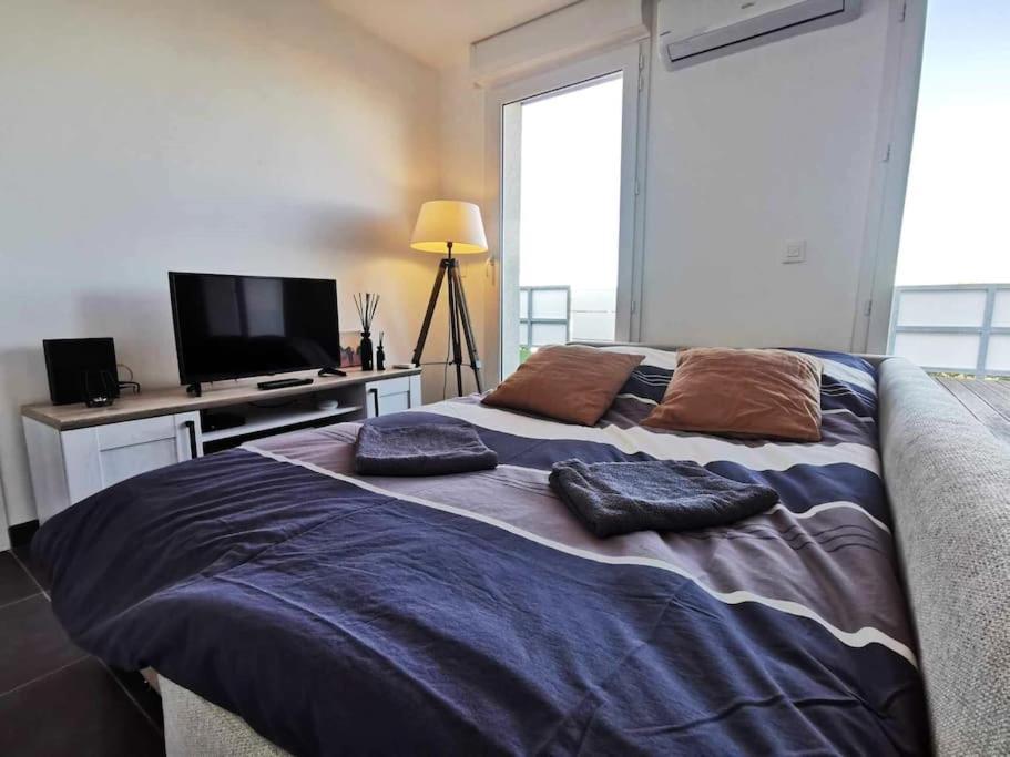 Le Petit Roof Top*Clim*Wifi Miramas Exterior foto